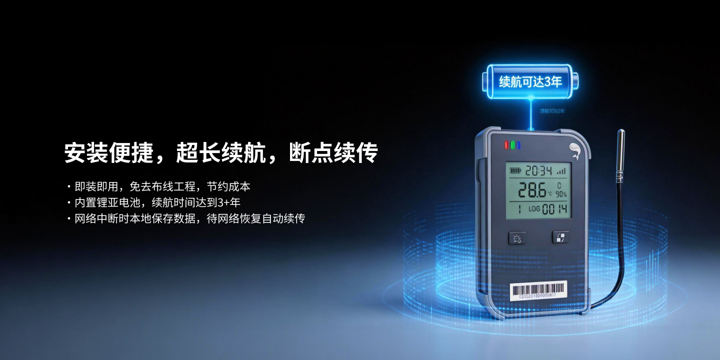 溫度數據采集終端&mdash;&mdash;帶屏版 T31-1OY1